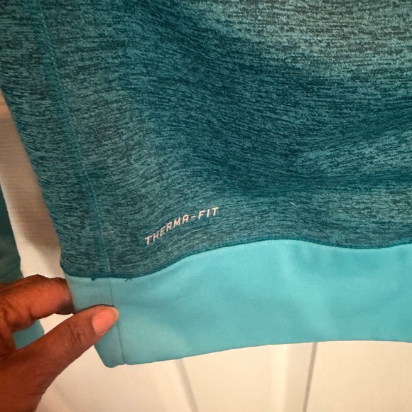 Nike Therma-Fit Blue Fleece Jacket - Picture 3 of 5